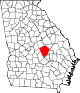 80px-Map_of_Georgia_highlighting_Laurens_County.svg